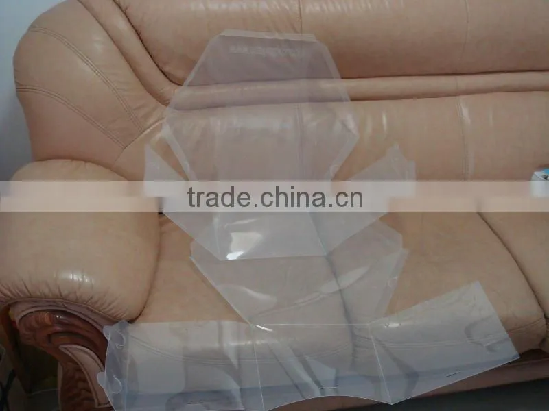 Plastic clear foldable Hat box made of eco-friendly PP, hat box clear