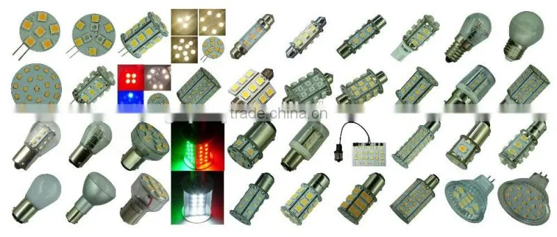 360degree SMD 3528 3W Marine Light BAY15D LED Lamp 10-30VDC