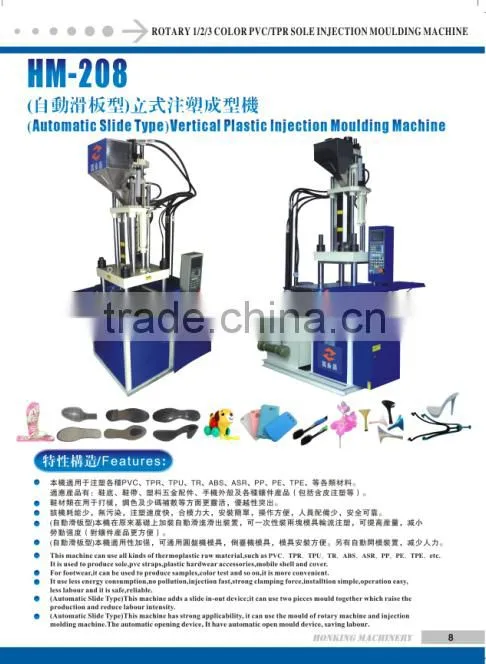 pvc strap machine for slipper