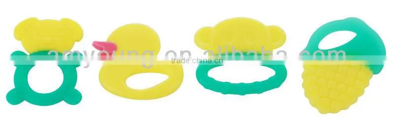 Wholesale Multi colour baby product EVA teether for baby