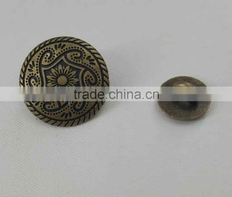 2016 New Arrive Fashion Metal Shank Button
