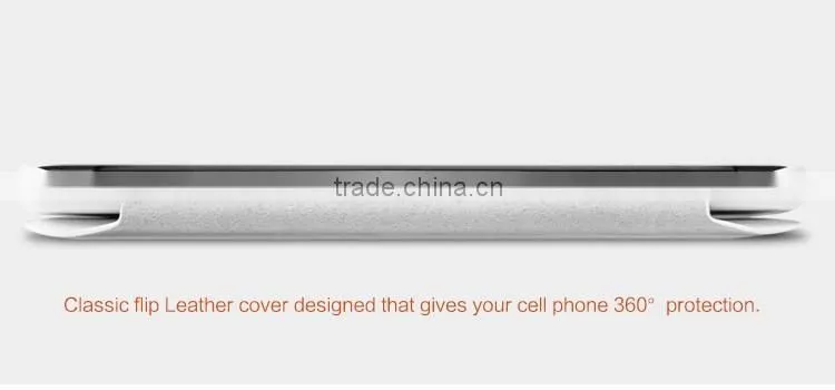 Nillkin Brand Qin Series Luxury Card Holder Case for Samsung S7 Edge Shockproof Flip Leather Case MT-5515