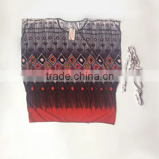 2015 Fashion Design Dice Pattern Casual Blouse