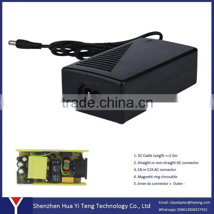 12 volt power adapters 12v 6a 110v to 220v plug adapter power supply
