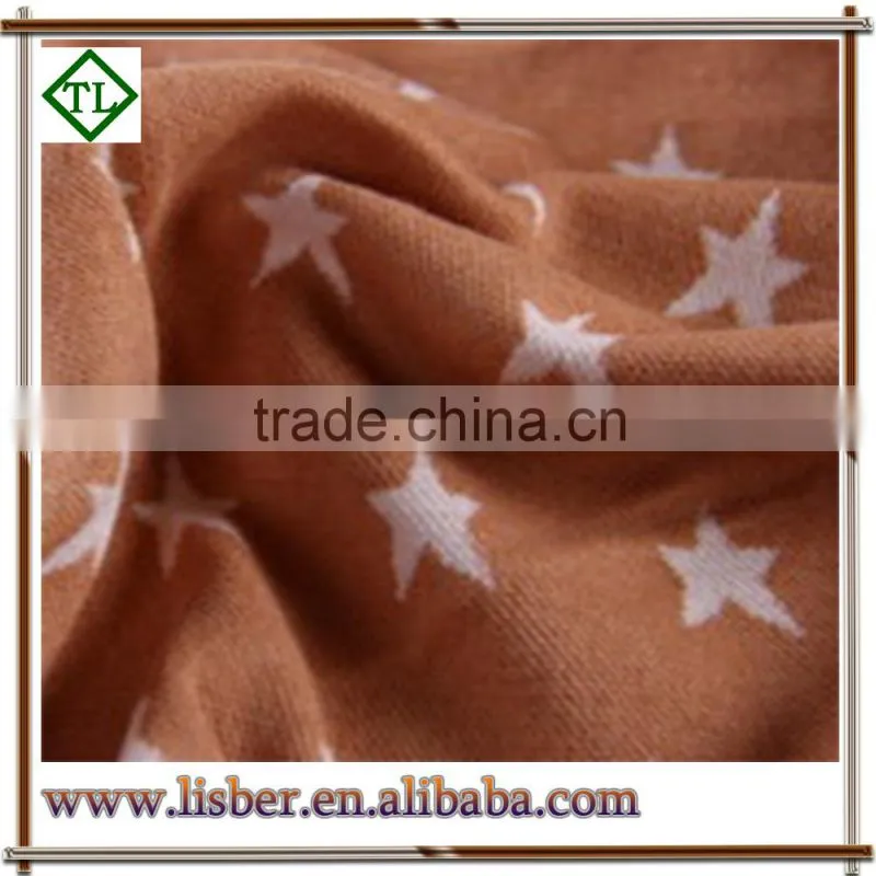 printed 100 cotton single jersey for knit fabric