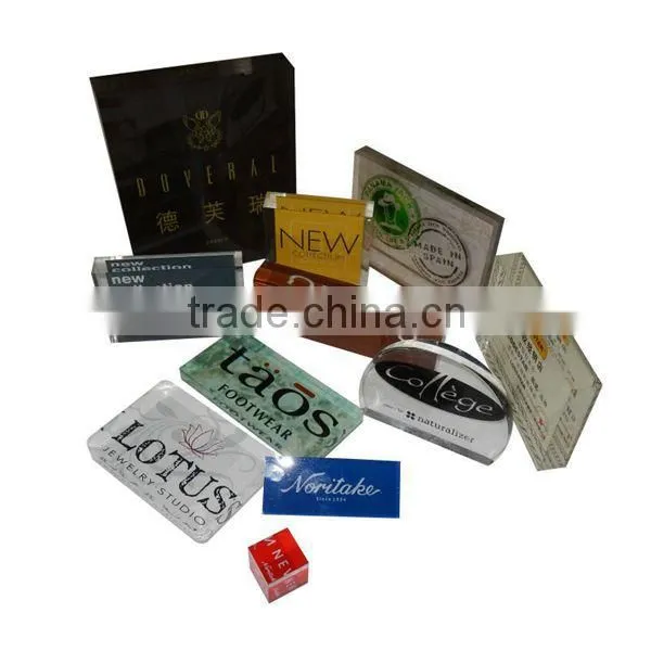 certificate display stand, acrylic block show to customer