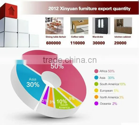 W984-48 simple wardrobe designs, wooden wardrobe with mirror, wooden four door wardrobe