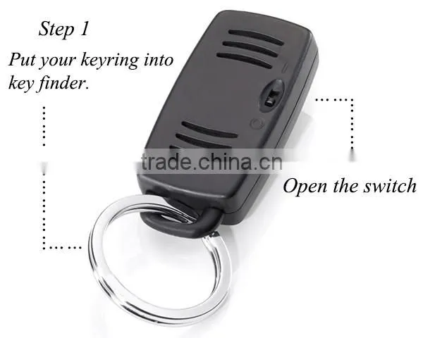 Locator Key Finder Lost Keys Whistle Sonic Keyring Beeping Remote Whistle Keychain Finder