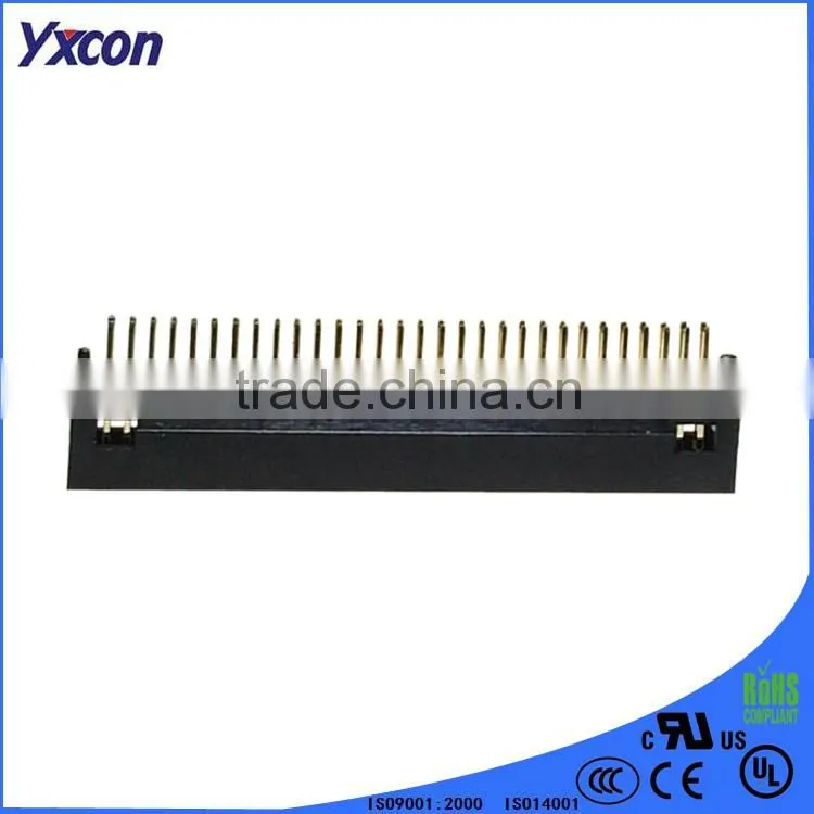 Pitch 1.27mm dual row straight with locating pegs box header connector