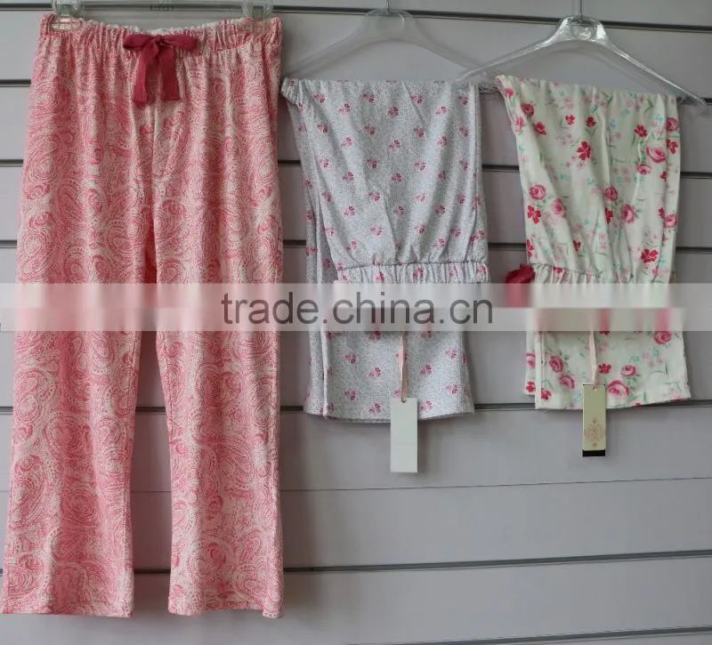 Full print women sleeping pants