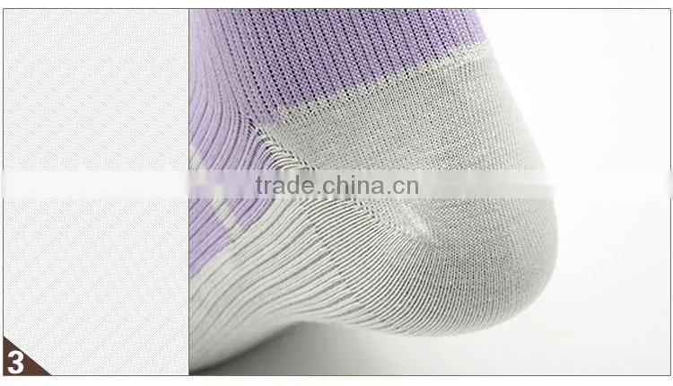 50%lycra elastic compression sport stockings in hot sale