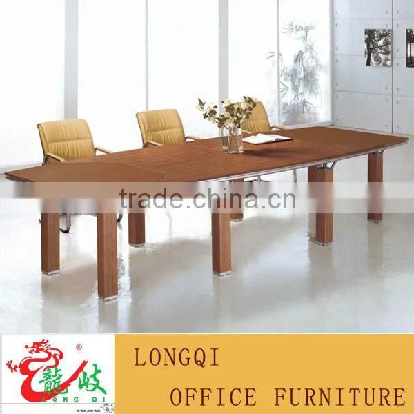 hot sale best price high quality aluminum frame wooden melamine modern fashion design conference desk meeting table