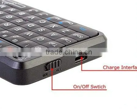 2.4G mini laptop Keyboard with Touchpad