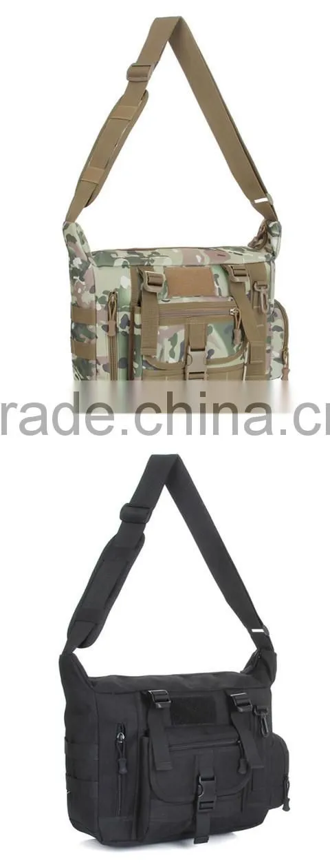 Outdoor camouflage sport molle tactical military army sling bag
