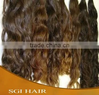 Indian curly human hair extensions