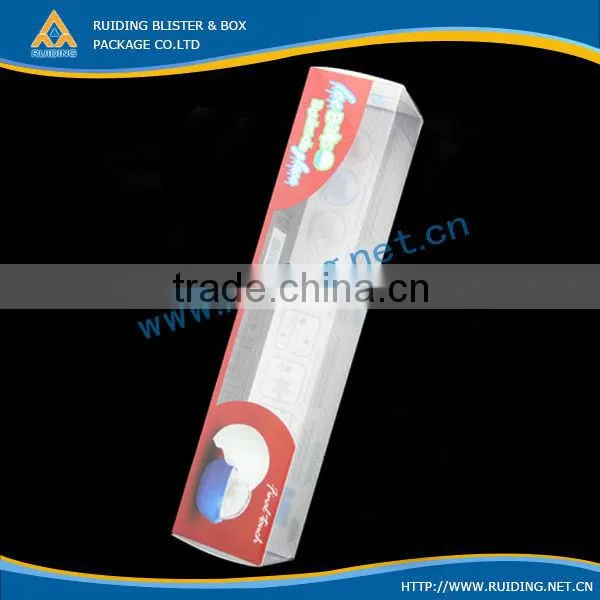 custom clear folding mobile software box