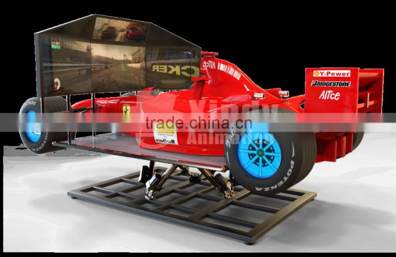 Amusement Equipment Full Motion race car F1 Simulator