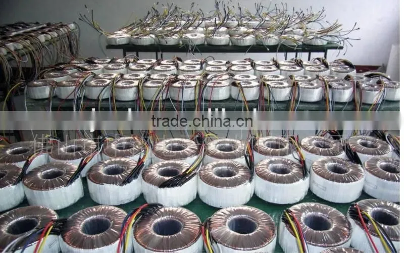 Manufacturing Toroidal transformer BOD-6000VA with CE ROHS certification 220VAC to 110VAC 24VAC