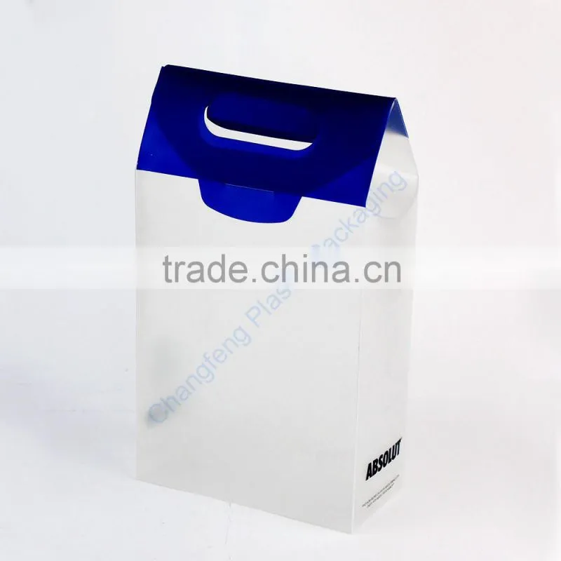 Customized Printing Frosted Clear Plastic Packaging Box