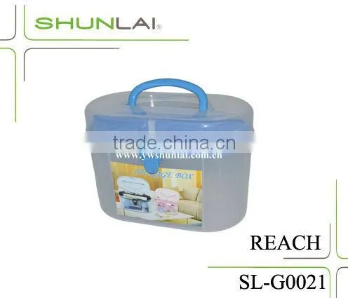 Clear Plastic Tool Box/ Equipment Toolbox/Sturdy Plastic Tool Boxes SL-G0021