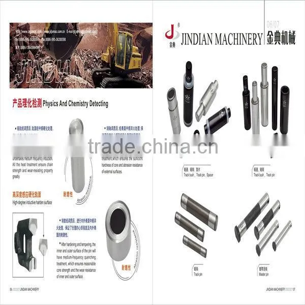 excavator master pin and track link pin