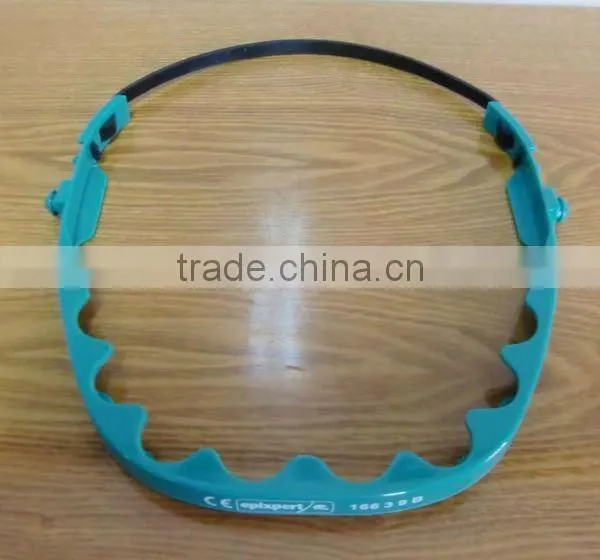 CE standard PA bracket 1.0mm PC visor safety helmet clear face visor