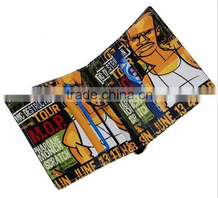 Wallet,Graffiti Purse,Creative Wallet