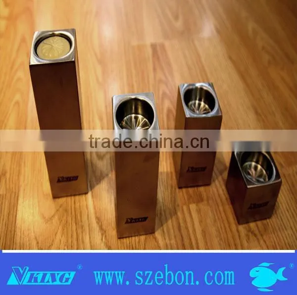 High quality stainless steel candle holder for night useful