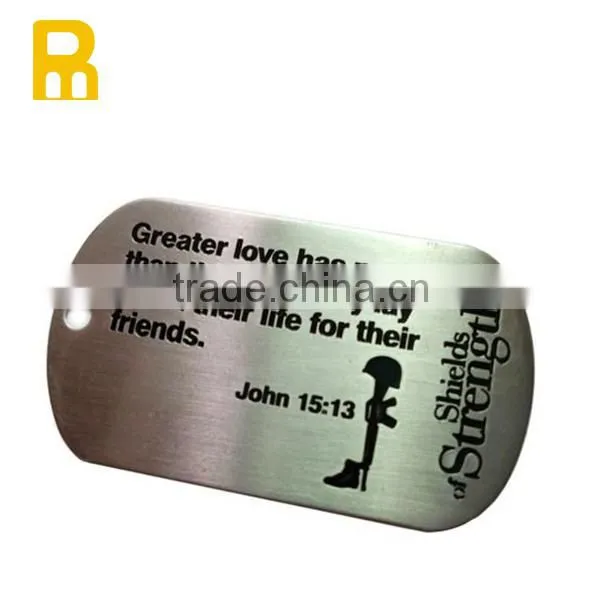 2014 fashional dog tag silencer for pet gift emblems for promotion