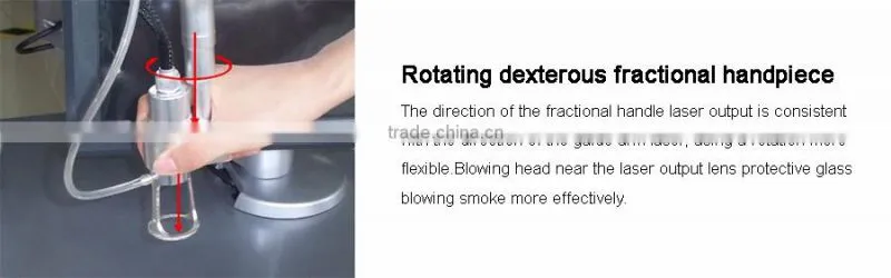 Salon Use Co2 Fractional Laser for skin rejuvenation