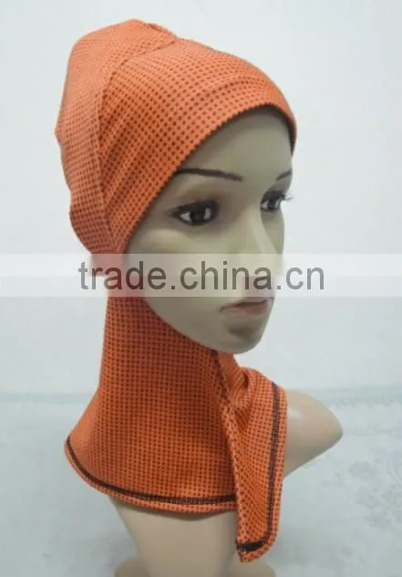C052 new style print ninja inner underscarf,full underscarf to cover neck
