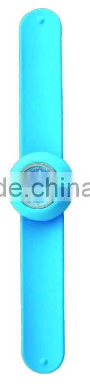 Slap Watches With Silicone Watchstrap, Silicone Bracelet Watch