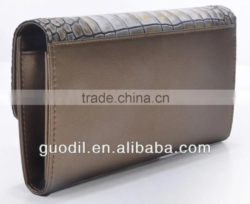 newest High quality crocodile leather ladies wallet wholesale
