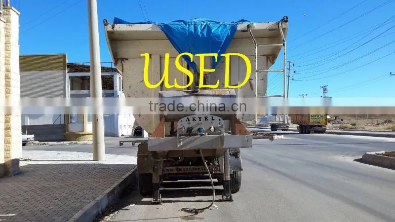 used akyel dump semi trailer model 2010