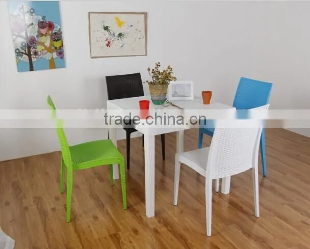 plastic dining table chairs 1723 bc