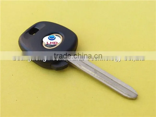 Auto remote Toyota transponder key blank with TOY43 blade