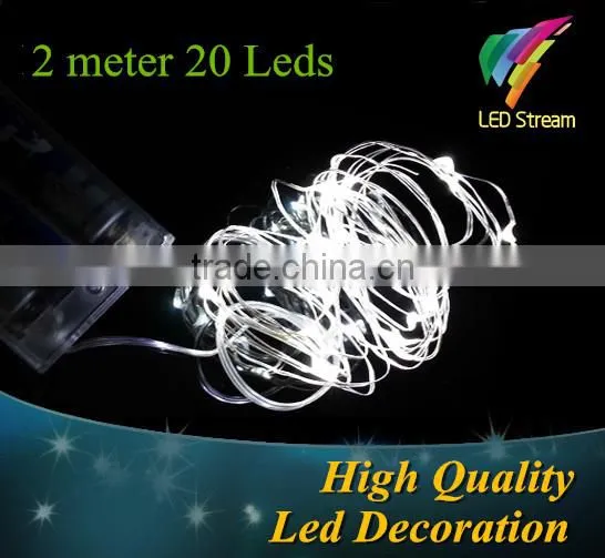 20L RGB string led light table decoration