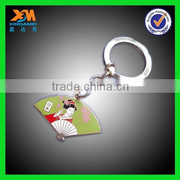 Japanese folk art key chain