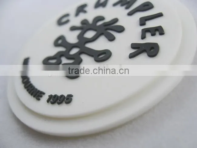 rubber badge