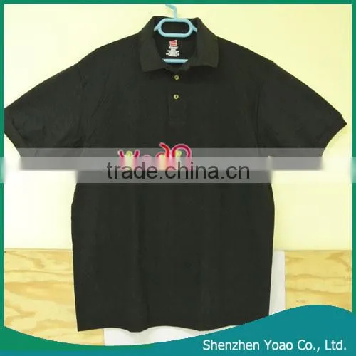 Hanes ComfortSoft Cotton high quality polo shirt Black M