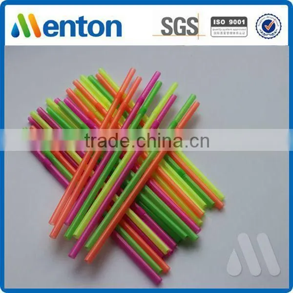 wholesale hot sale colorful Disposable Plastic Long straw
