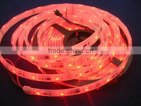 Pool Swiming led strip white PCB Silicon Coating 30leds/meter outdoor lighting waterproof ip68 ws2811 flexible strip