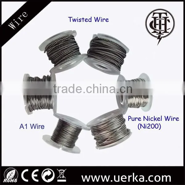THC hot selling heating element wire, vape a1, nickel, nichrome, titanium, stainless steel wire