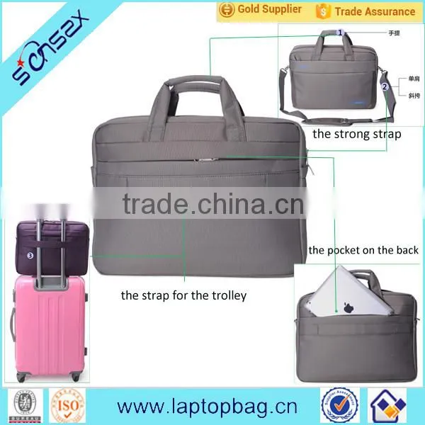 Best Selling Cheap Black Shoulder Waterproof Laptop Briefcase For Men