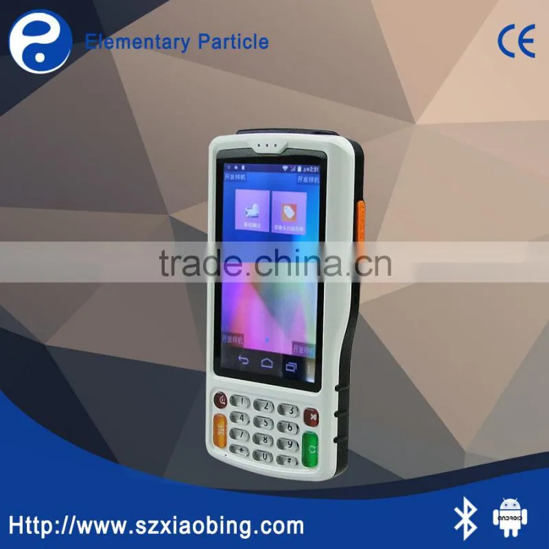 New pos Linux gprs gsm wifi mobile POS terminal with printer, chip card reader writer T260