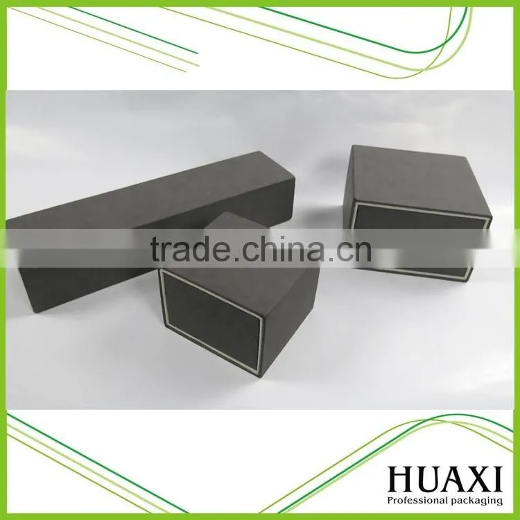 Luxury Set Red Leather Custom Logo Printed Jewelry Boxes Gift Boxes