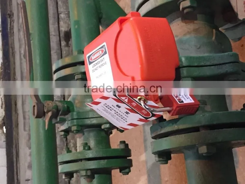 Adjustable Flanged Ball Valve Lockout
