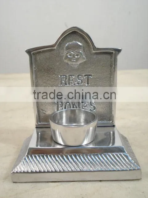 Halloween Small Skull Candle Holder Tea Light,Halloween skull decorative candle holder