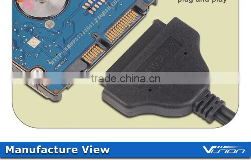 USB 2.0 to Sata Converter Adapter Cable w/ 2.5" 2.5 Inch Hard Drive HDD Case