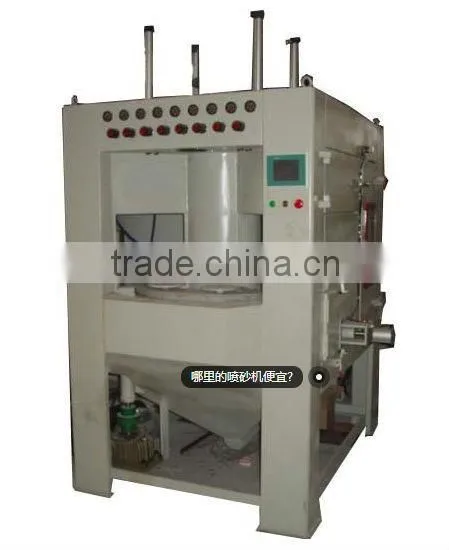 auto sand blasting machine/blasting equipment/rust removal machine